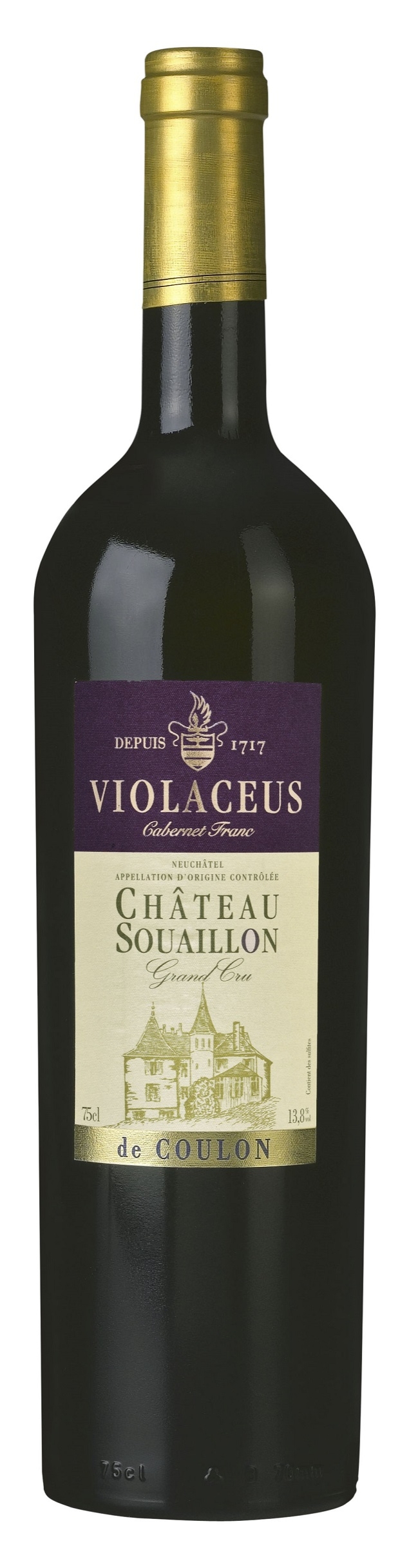 Violaceus Cabernet Franc Château Souaillon St. Blaise Neuchâtel